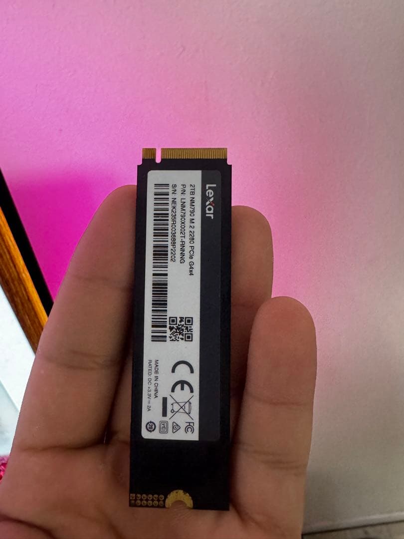 内蔵型SSD Lexar NVMe M.2 SSD 2TB Gen4 x4