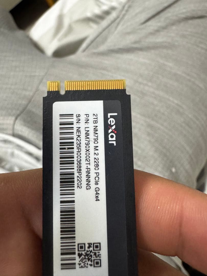 内蔵型SSD Lexar NVMe M.2 SSD 2TB Gen4 x4