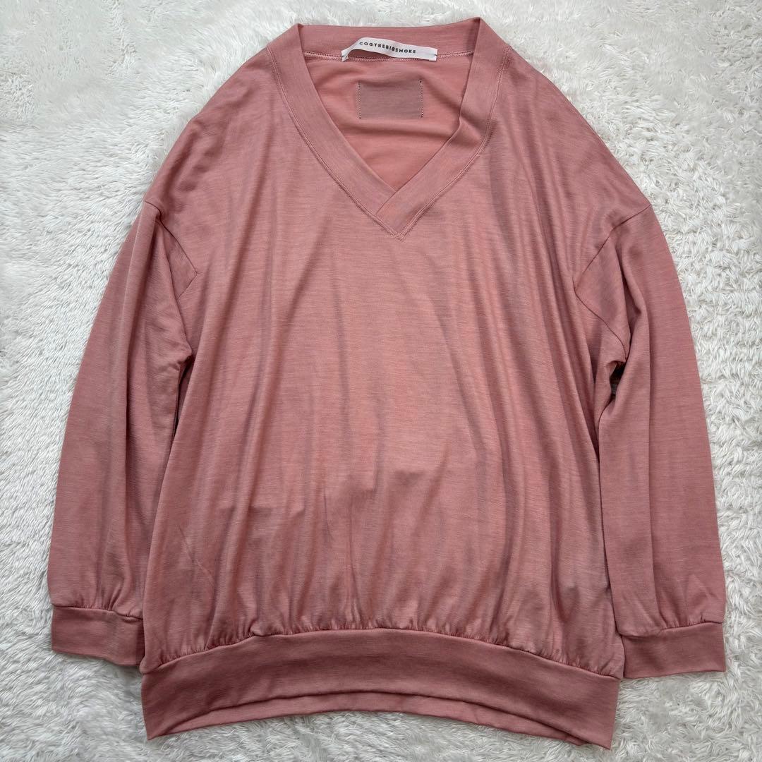 未使用に近い✨COGTHEBIGSMOKE Vネック ウール カットソー