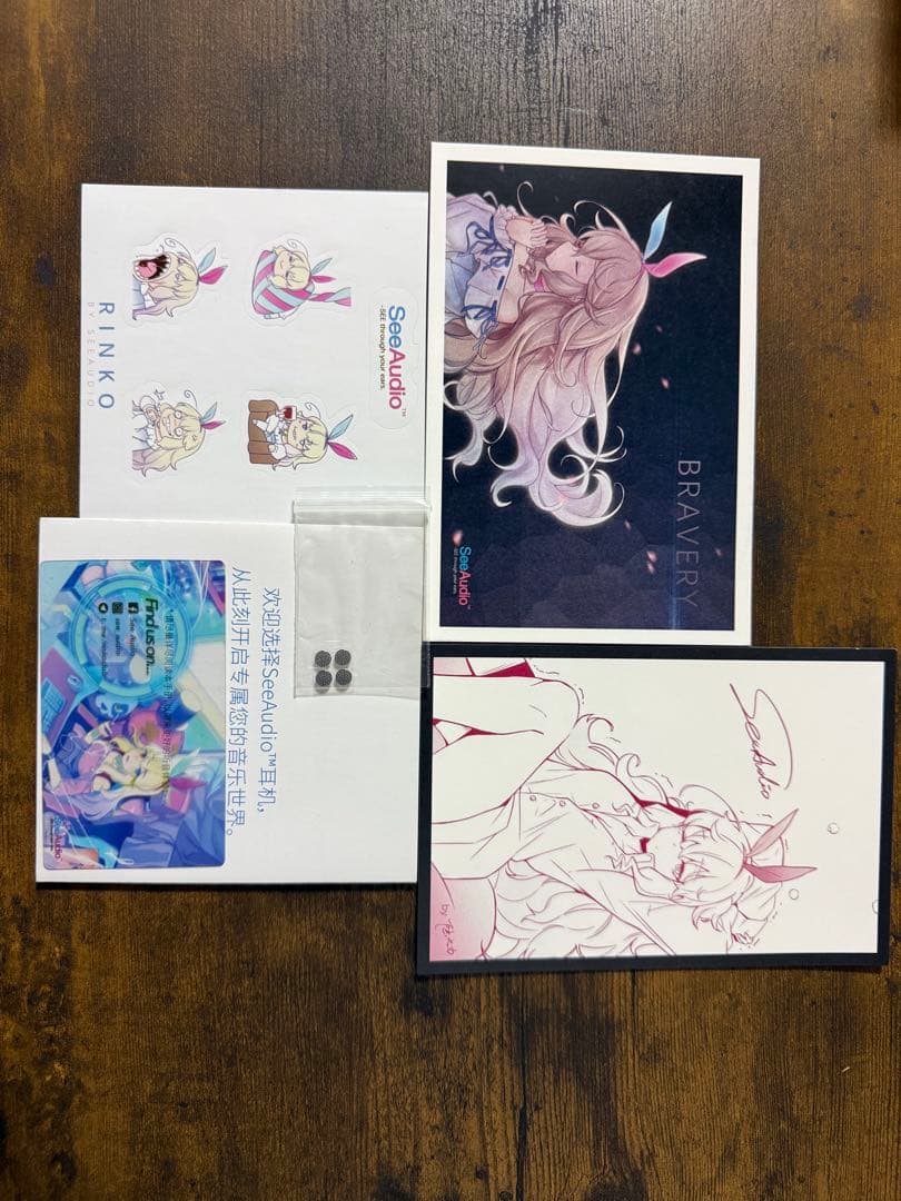 【ケーブル付属無し】SeeAudio Bravery