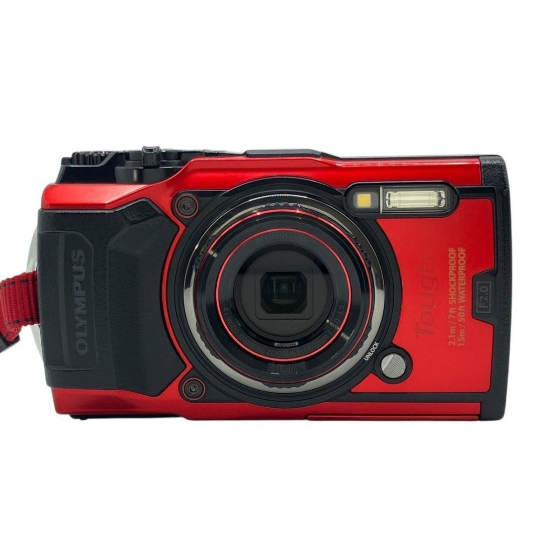 OLYMPUS Tough TG-6 デジカメ　コンデジ　カメラ　赤　動作確認済