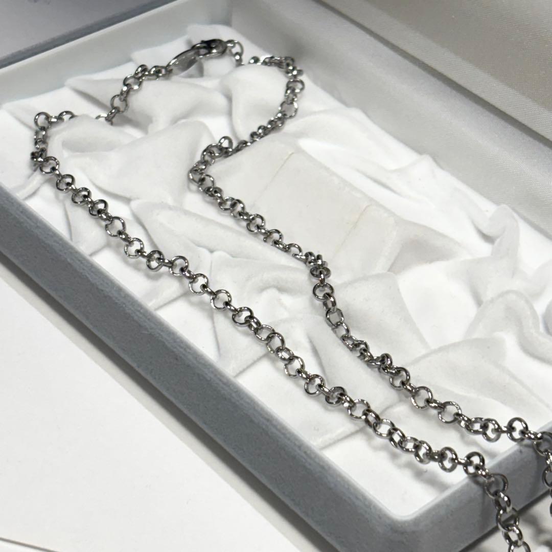 未使用級　正規品　ヴィヴィアンウエストウッド　3Dオーブロングネックレス