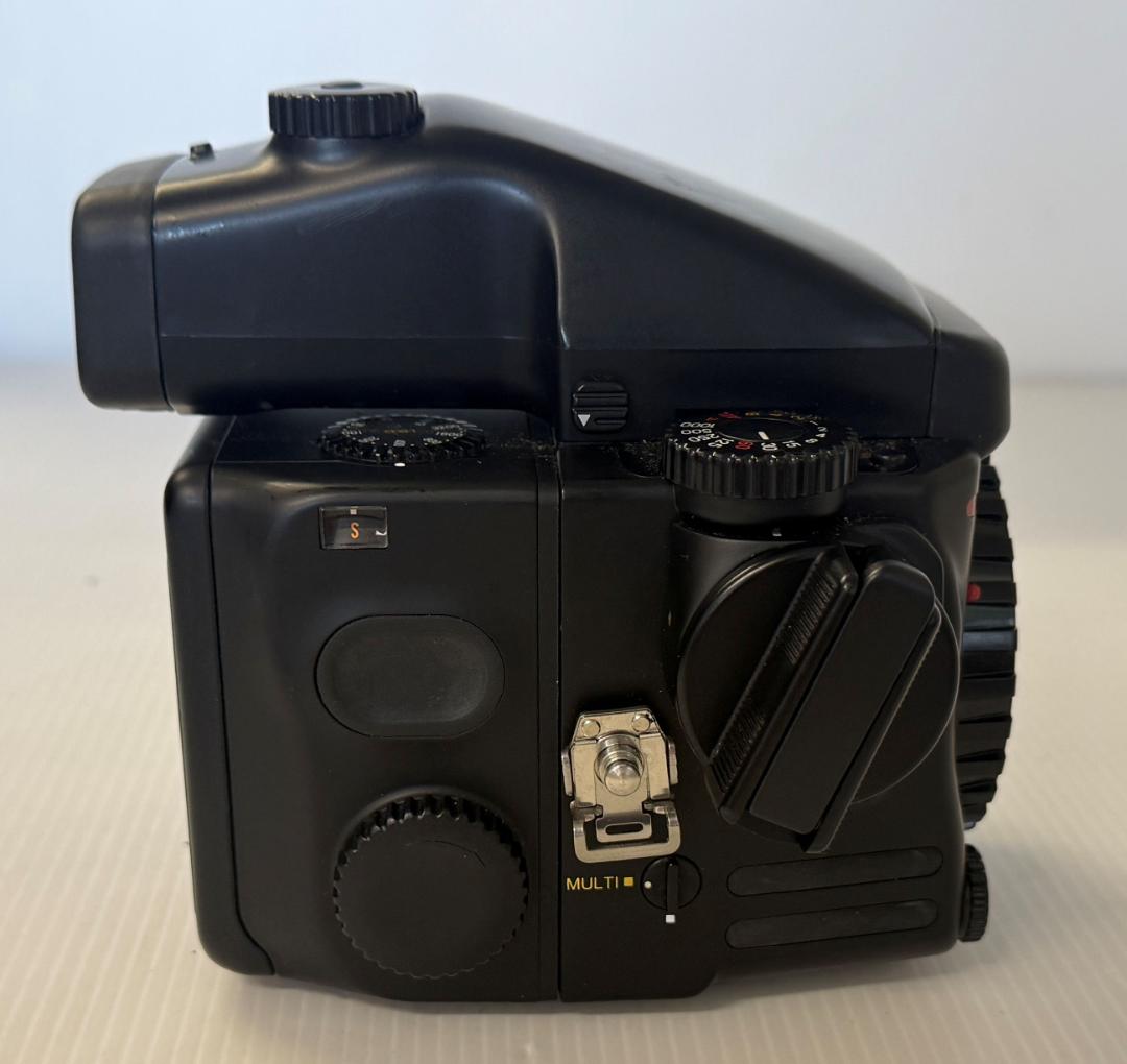Mamiya マミヤ 645Pro ＋カメラグリップ＋ポラロイドパック付き