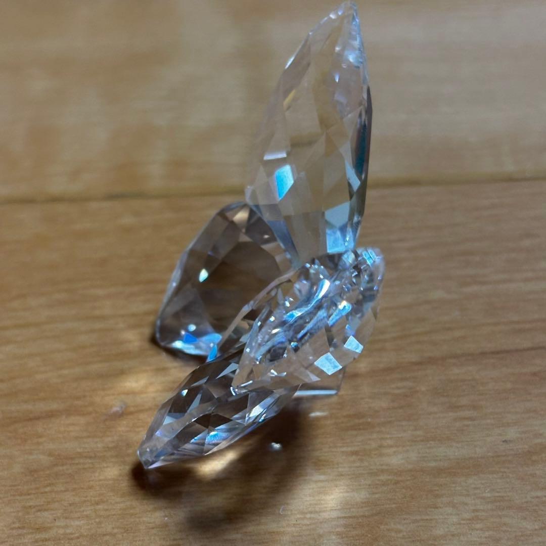 良品 SWAROVSKI スワロフスキー 蝶 バタフライ 置物 フィギュリン