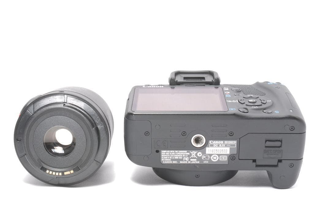 希少品❤キャノン kiss x3 デジタル一眼　パワーズームレンズ　入門カメラ