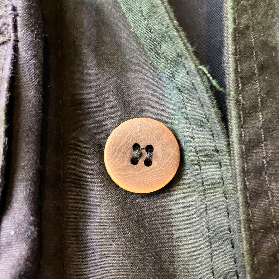 フィルソンガーメント　カバーオール ダークグリーン・ネイビー S オイルドコート