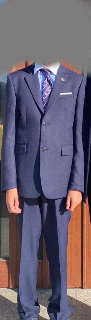 卒業式 スーツ　waltz by BEAMS DESIGN ネイビー　160