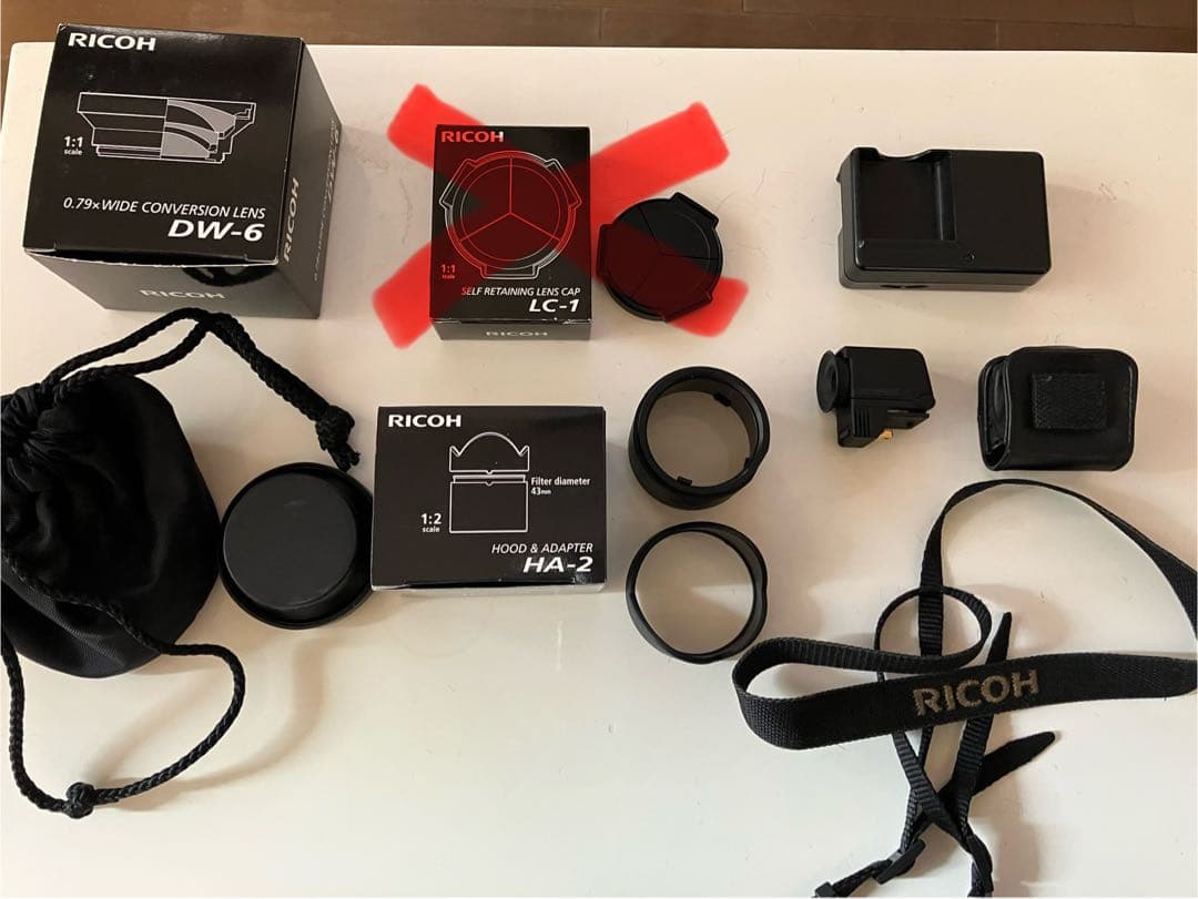 RICOH GX200用付属品5品
