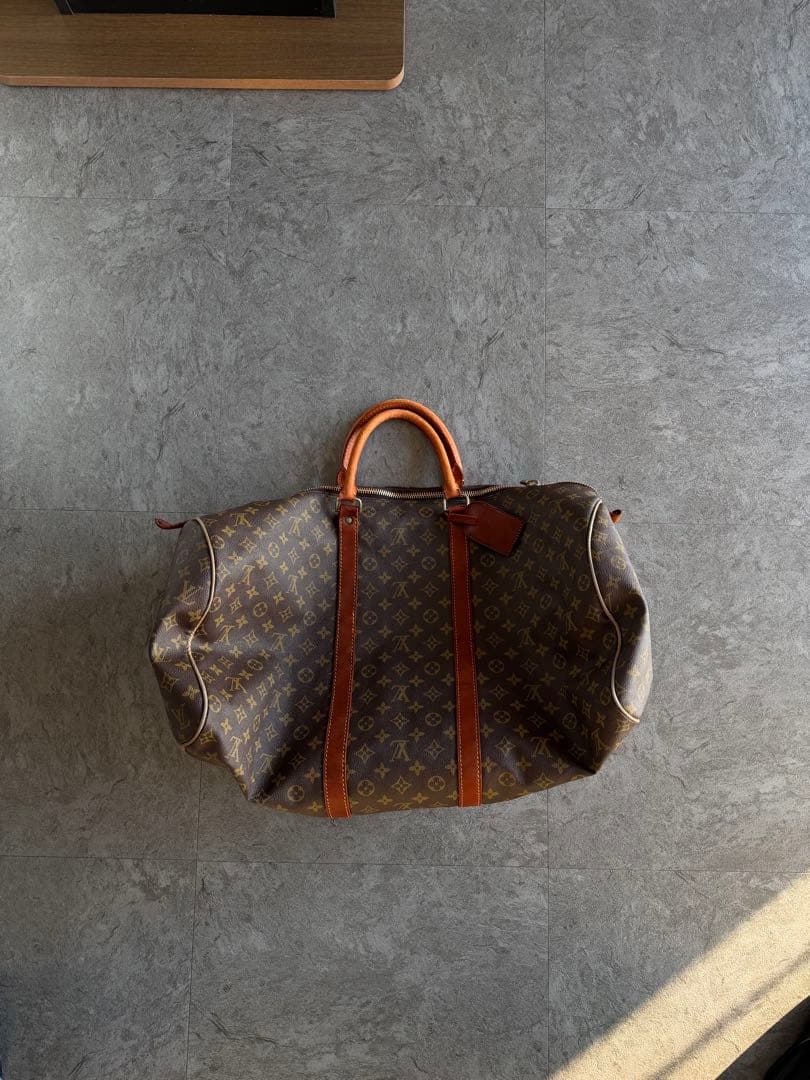 ルイヴィトン キーポル60 ボストンバッグ モノグラム 正規品鍵付きヴィンテージ