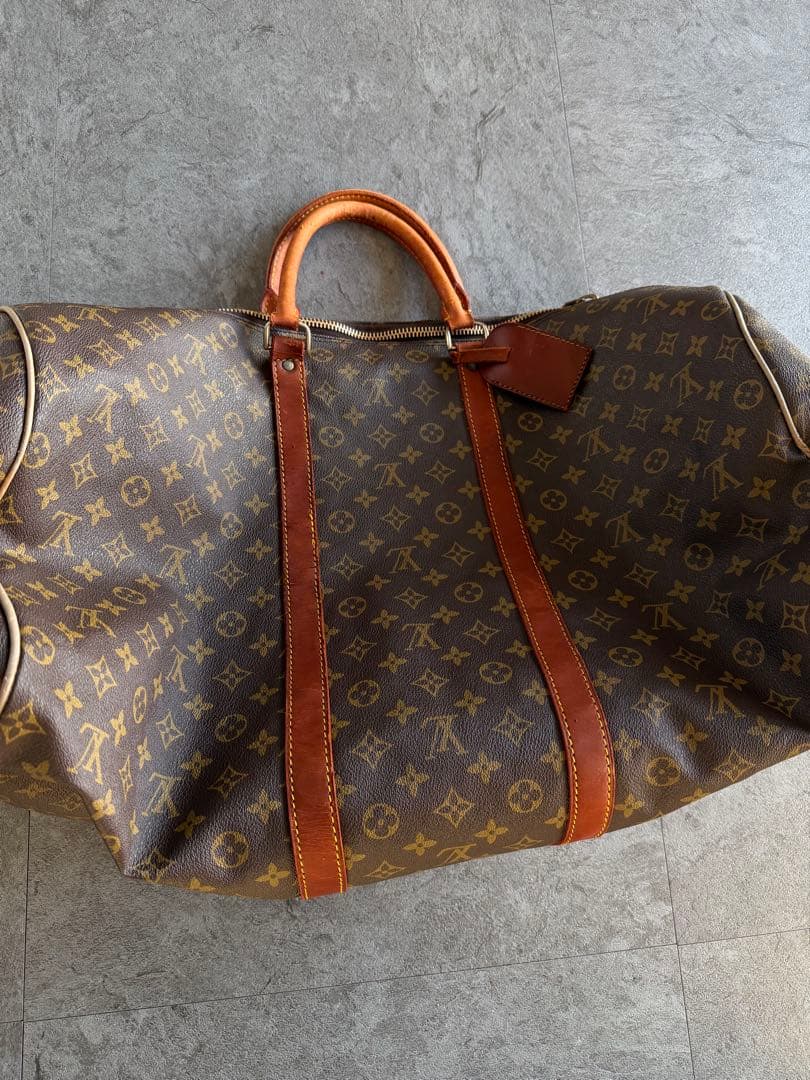 ルイヴィトン キーポル60 ボストンバッグ モノグラム 正規品鍵付きヴィンテージ