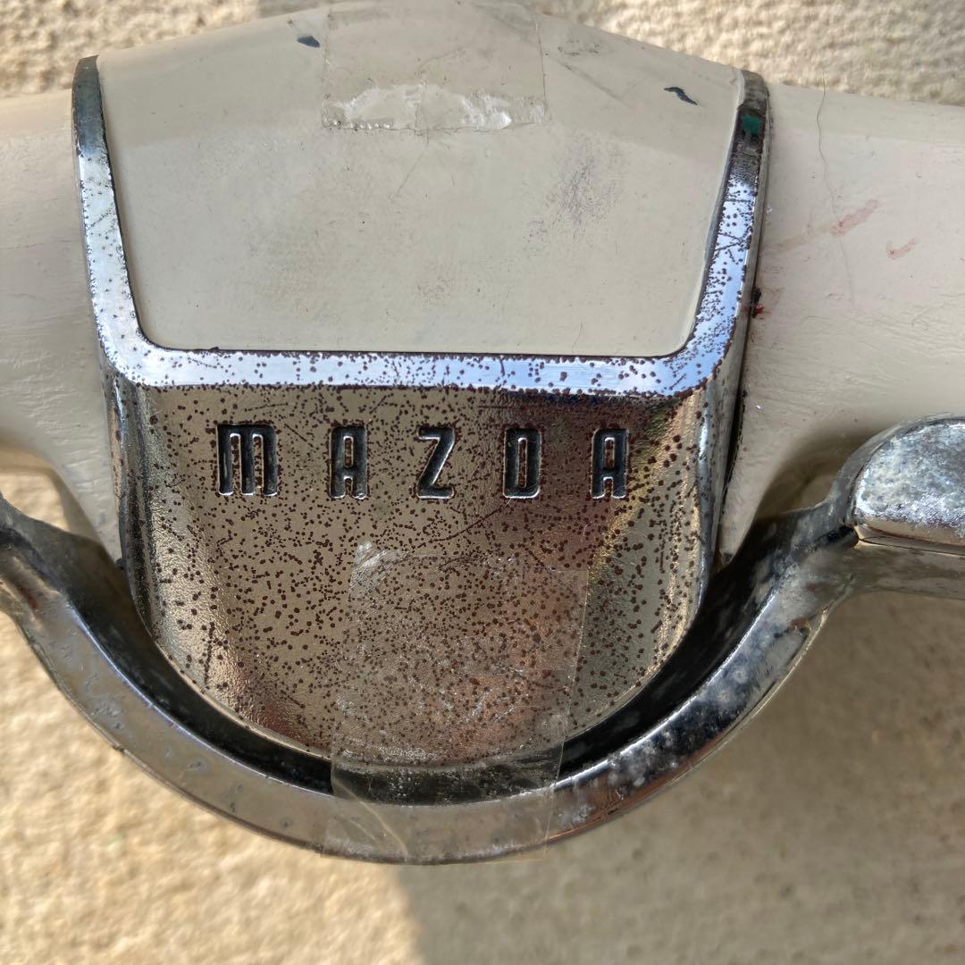 旧車MAZDAキャロル初期ハンドル