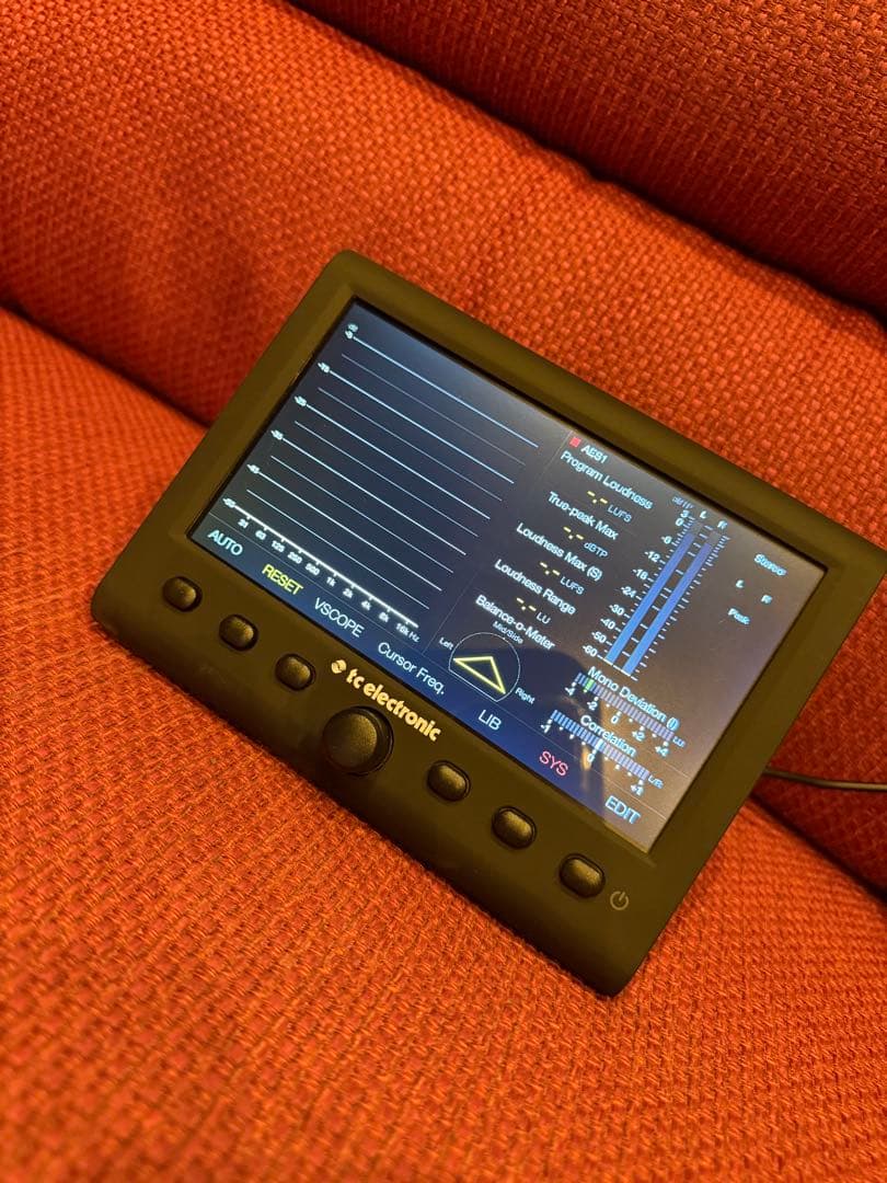 TC ELECTRONIC Clarity M Stereo ラウドネスメーター