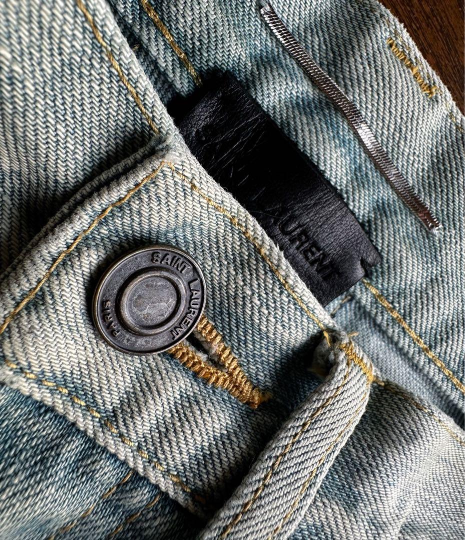 Saiet Laurent 13ssエディ初期　アイスブルーデニム