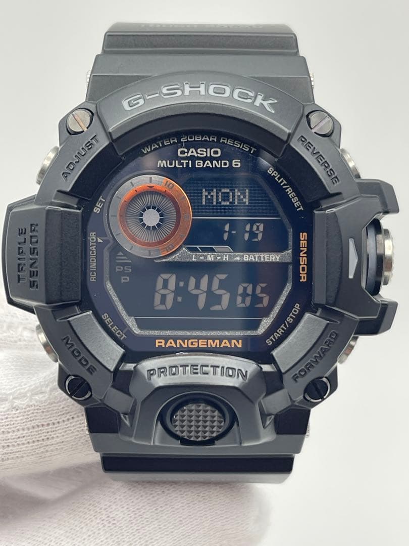 G-SHOCK 極上品 GW-9400BJ-1JF レンジマン カシオ