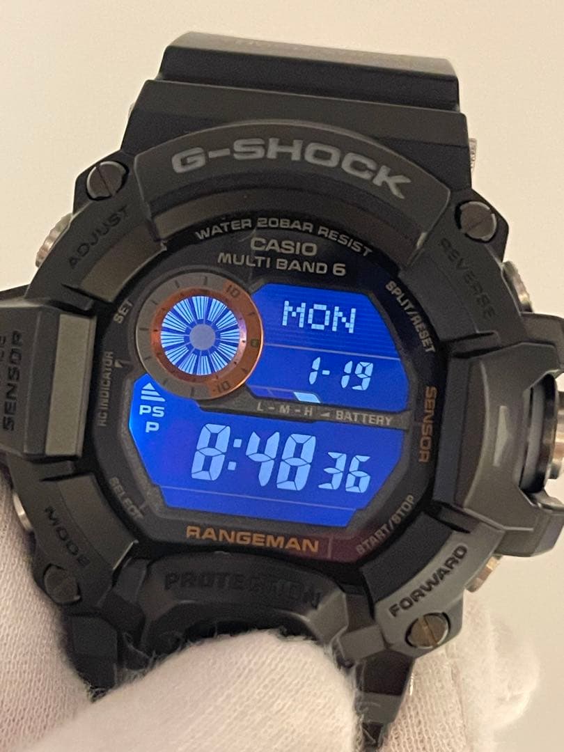 G-SHOCK 極上品 GW-9400BJ-1JF レンジマン カシオ