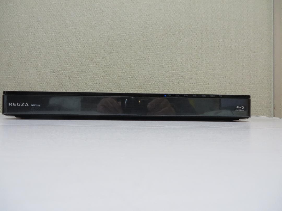 東芝ブルーレイレコーダー　タイムシフト DBR-T450 訳アリ美品