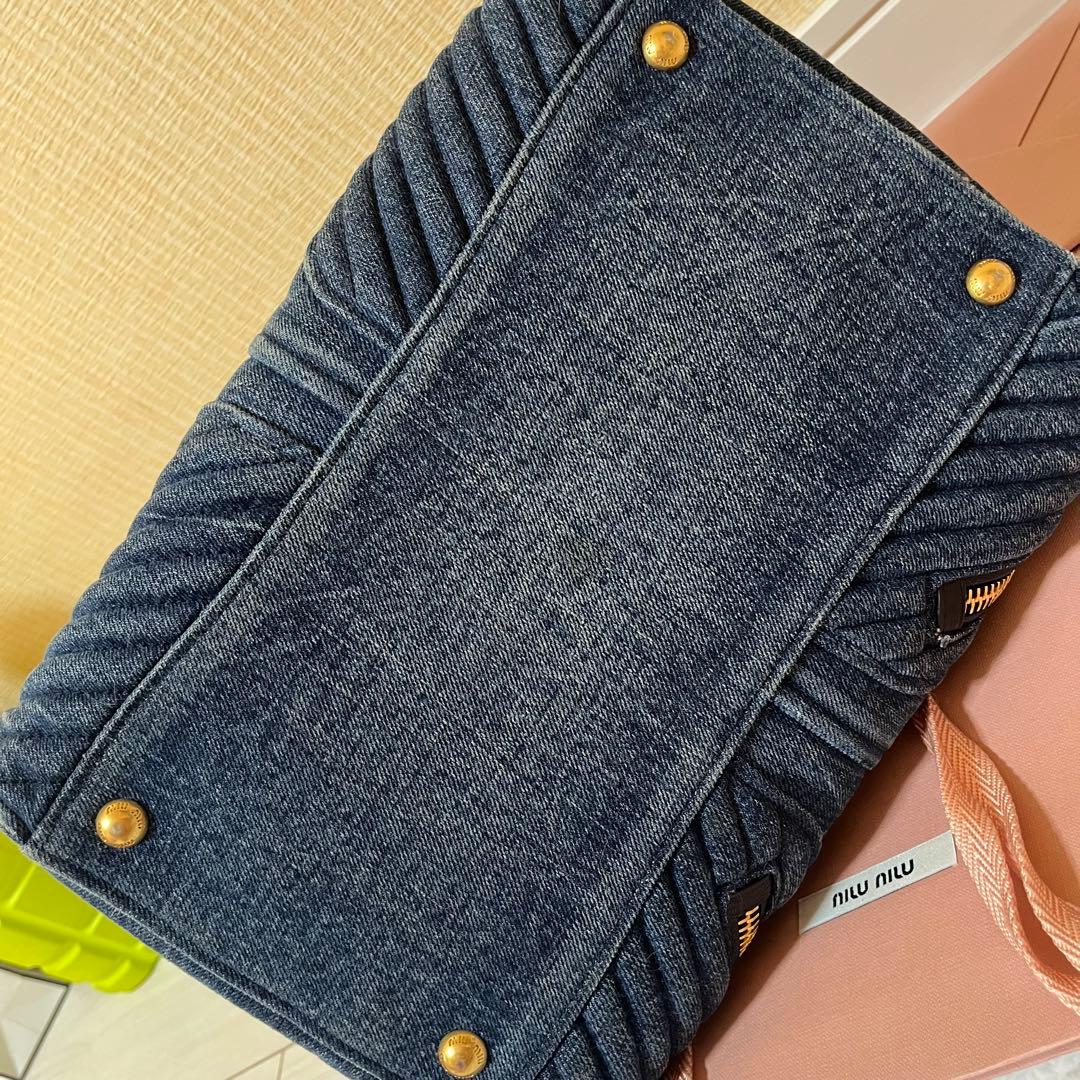 miumiu❤️ミュウミュウ 3wayデニムトートバッグ