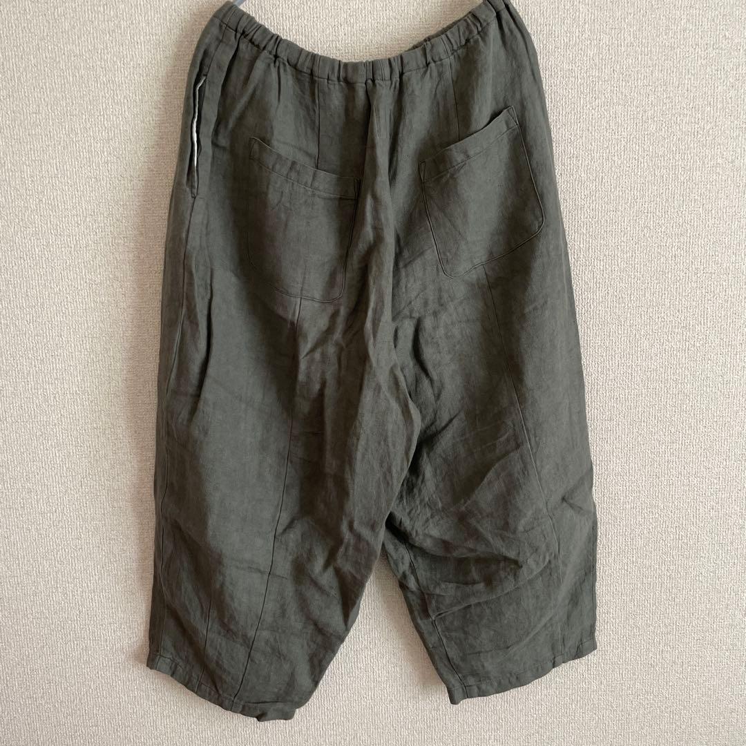 Gauze (ガーゼ) リネンツイルショートチャーリーパンツ