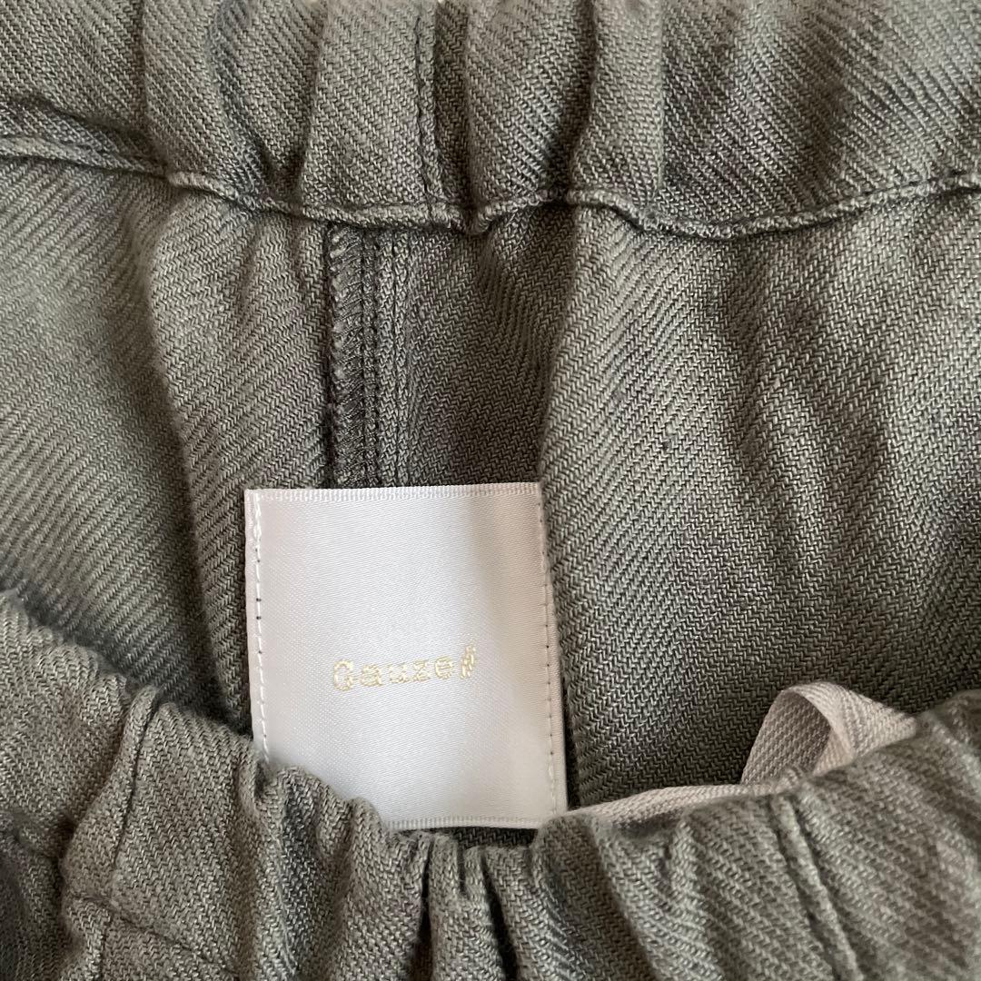 Gauze (ガーゼ) リネンツイルショートチャーリーパンツ