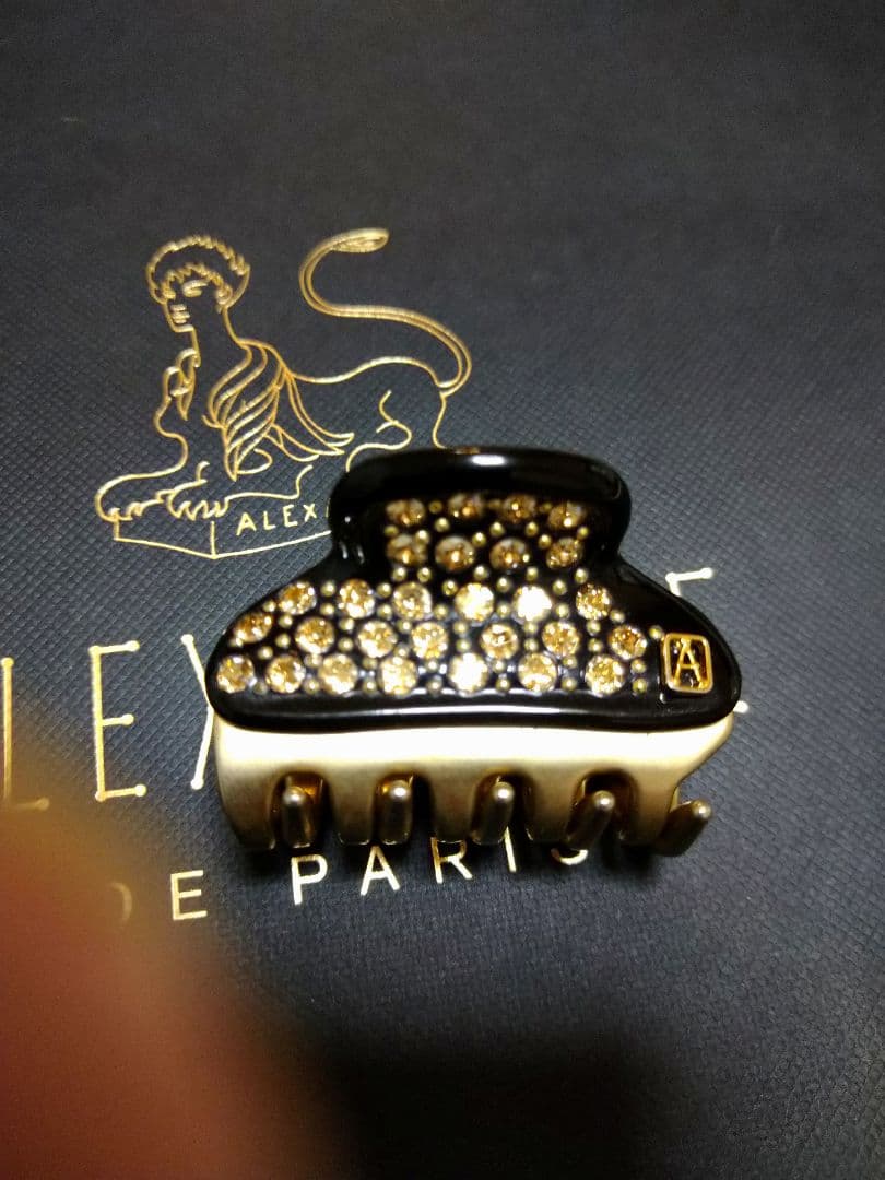 アレクサンドルドゥパリ ヘアクリップ スワロフスキー
