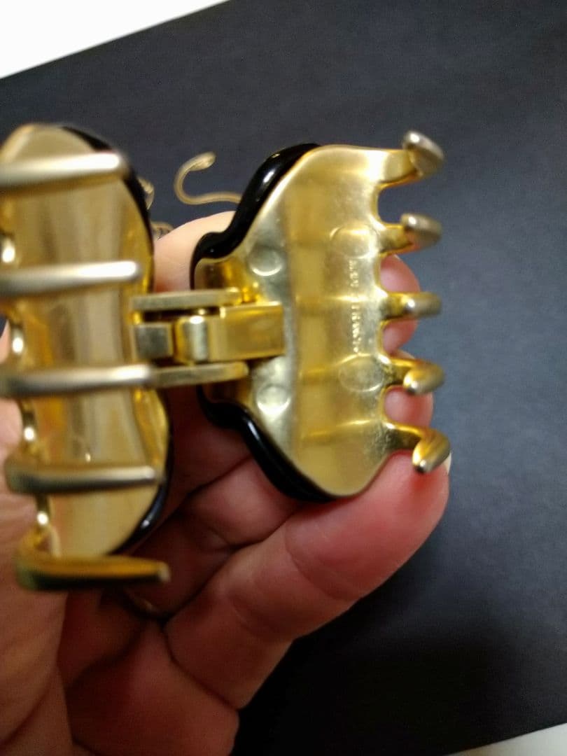 アレクサンドルドゥパリ ヘアクリップ スワロフスキー