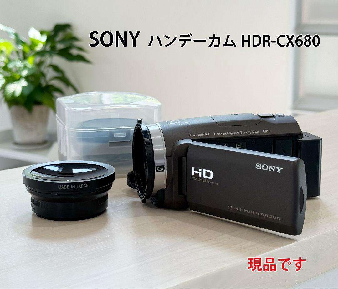SONY ハンディカム HDR-CX680 バッテリー3個付き