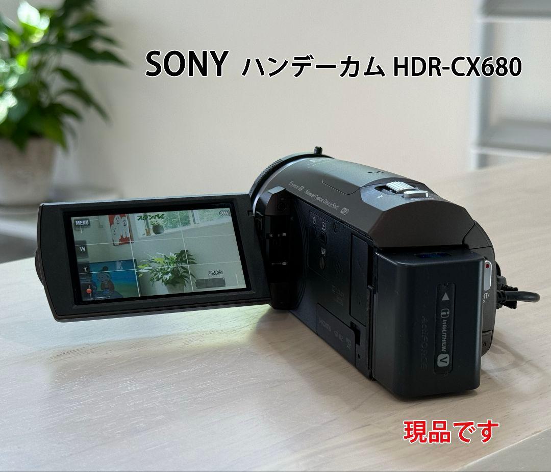 SONY ハンディカム HDR-CX680 バッテリー3個付き