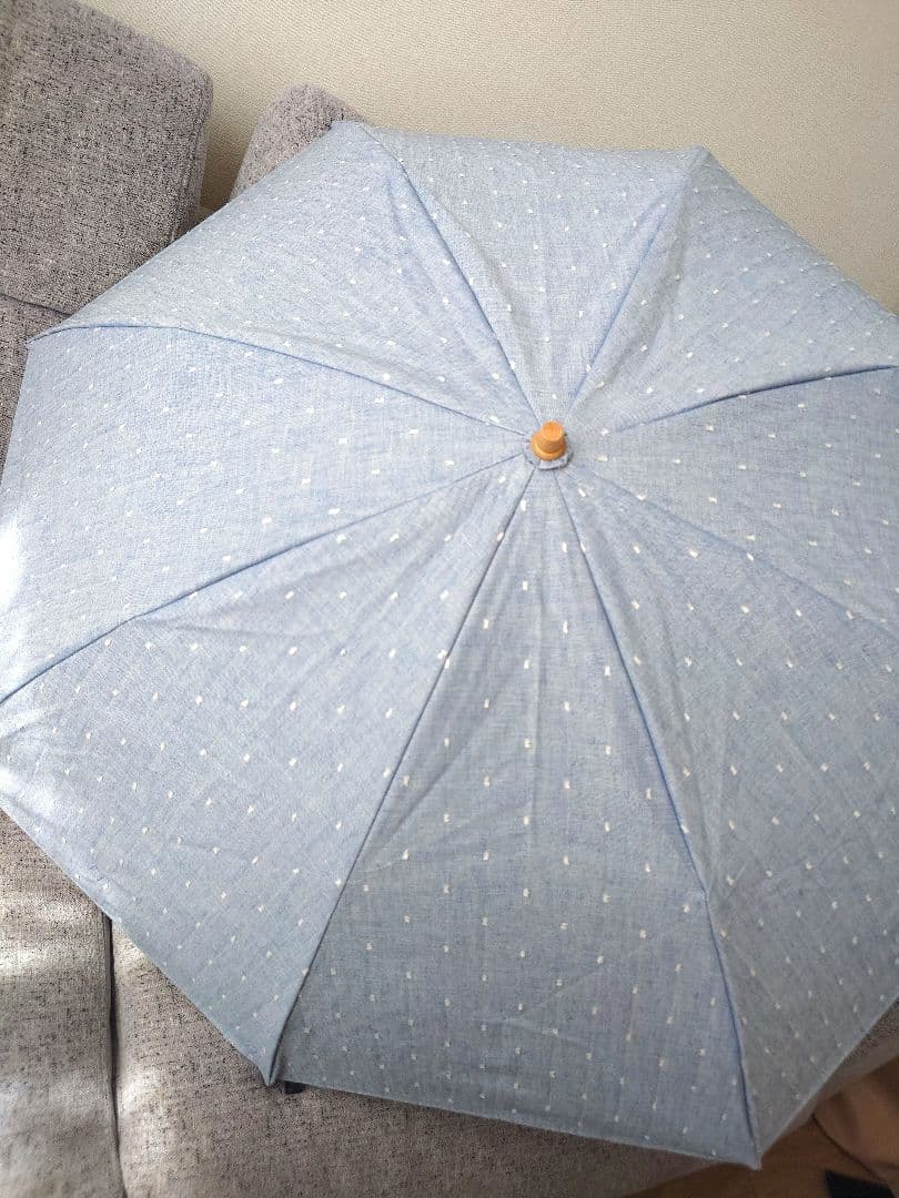 小宮商店 フリンジドットシェード 晴雨兼用傘 一級遮光 日本製