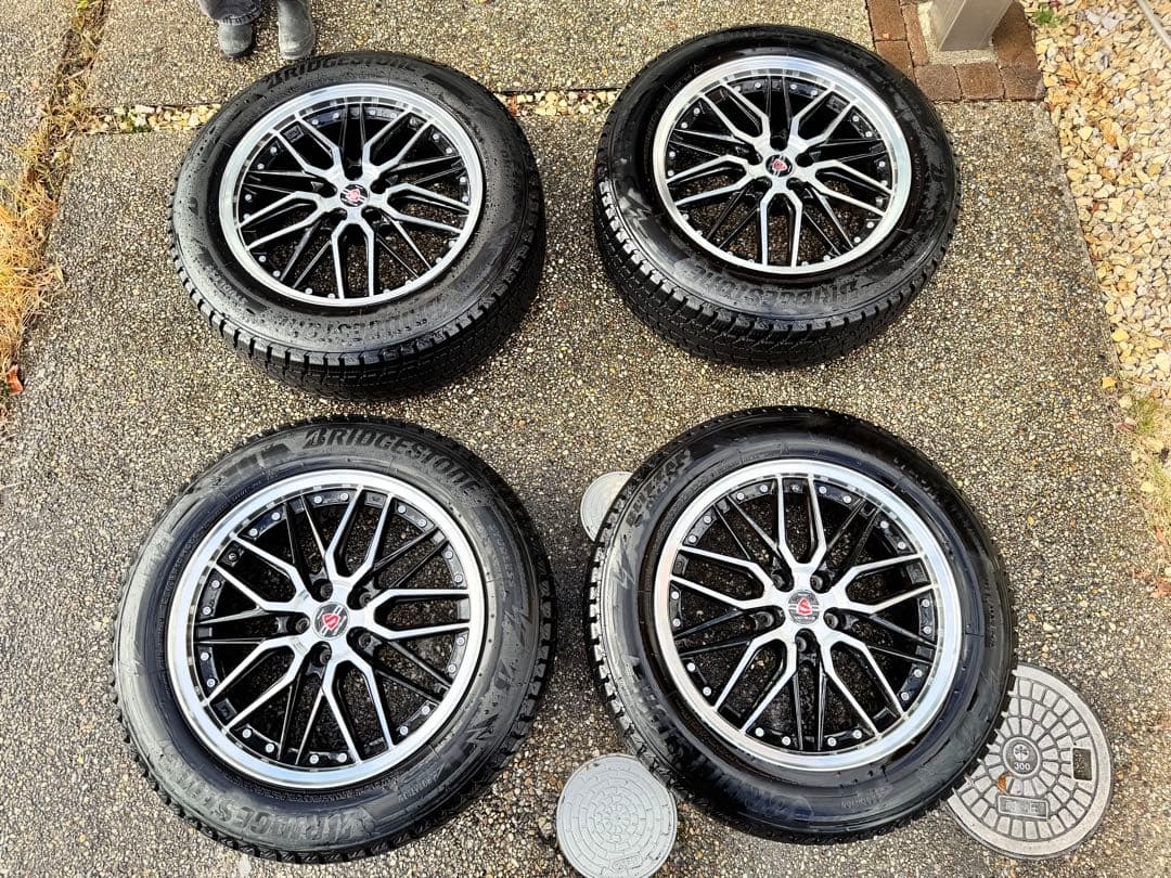 ハリアー スタッドレス タイヤ BLIZZAK DM V3 225/60R18