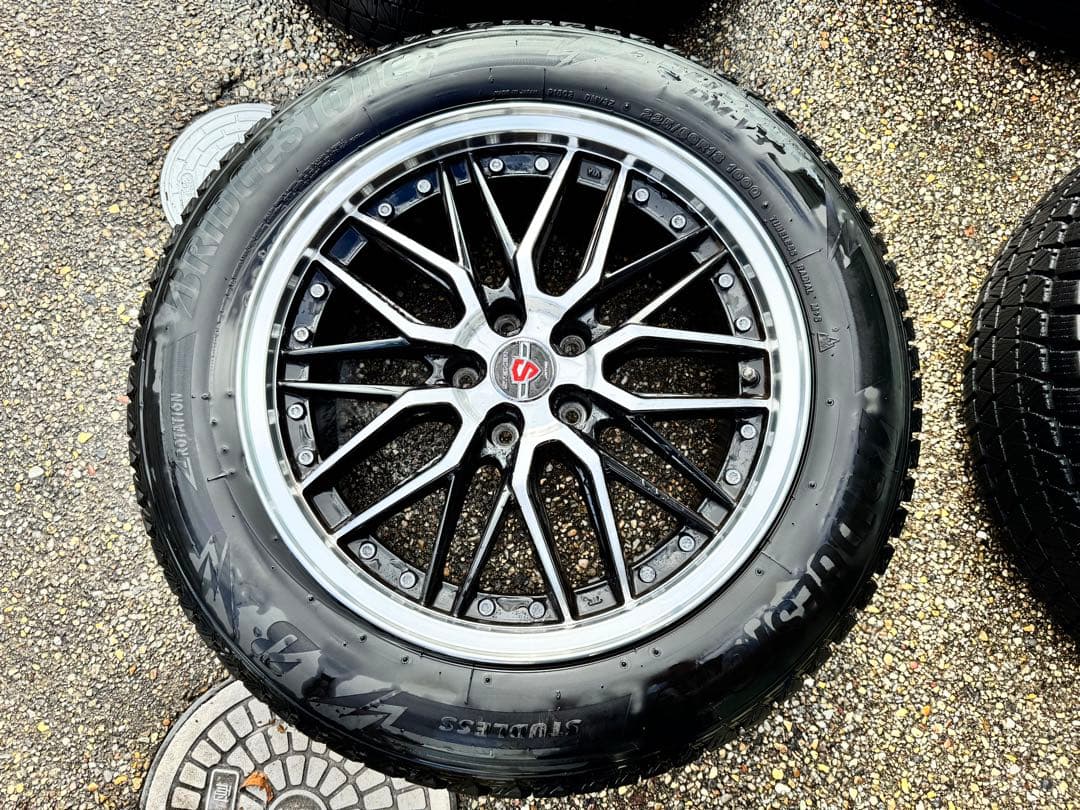 ハリアー スタッドレス タイヤ BLIZZAK DM V3 225/60R18