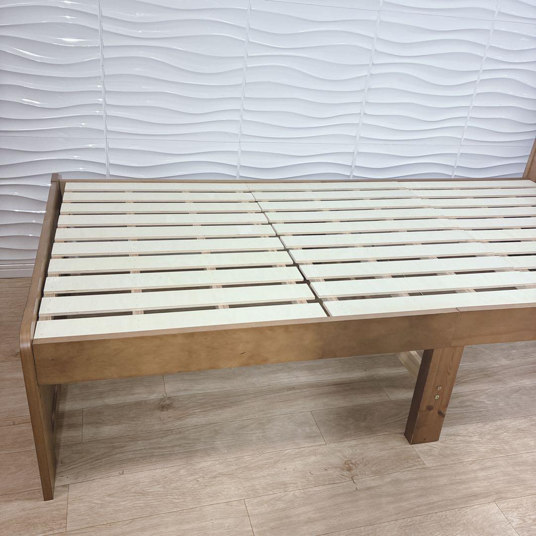 ◇萩原◇ベッドフレーム◇コンセント付き◇シングル◇大阪兵庫京都奈良滋賀和歌山◇