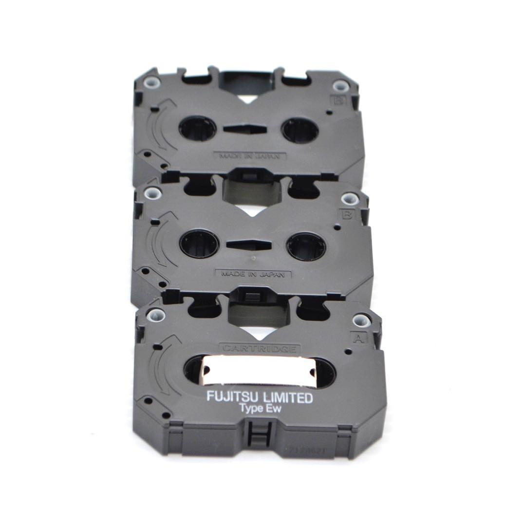 【未使用品】 ワープロ リボンカセット Type EW FUJITSU 3個