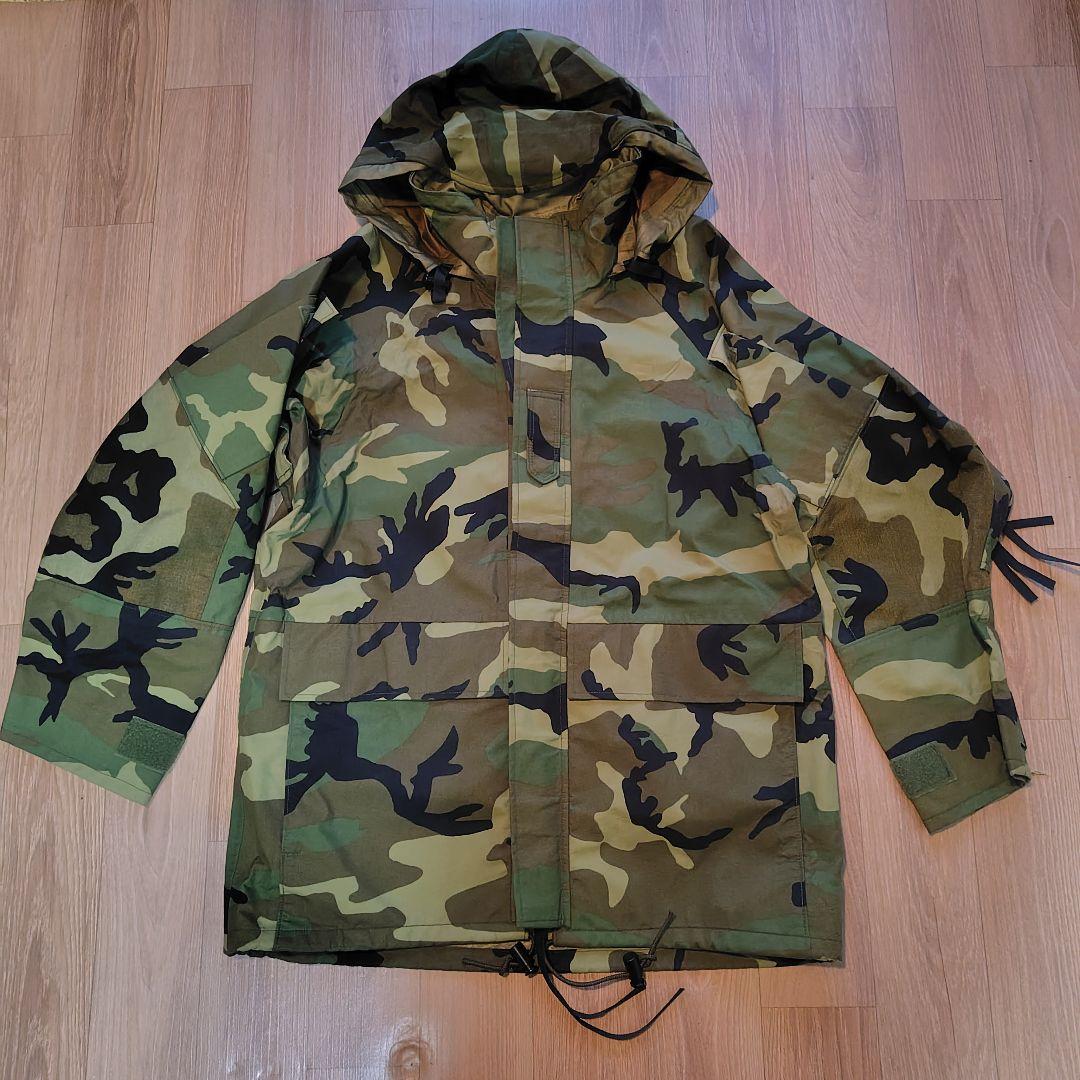 S-S 米軍実物 ECWCS Gen2 ウッドランドカモ ゴアテックスパーカー