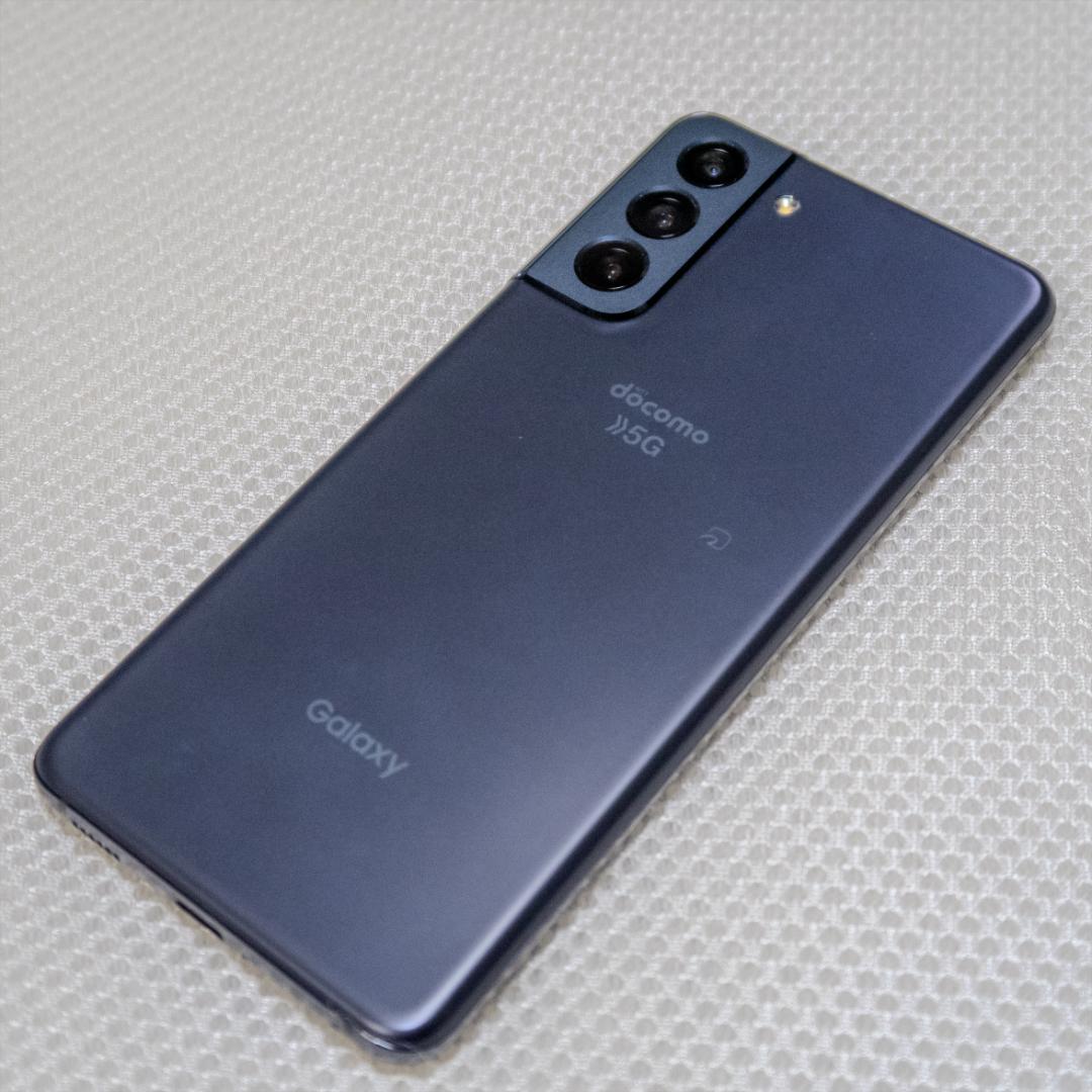サムスン Galaxy S21 5G ドコモ SC-51B ファントムグレー美品