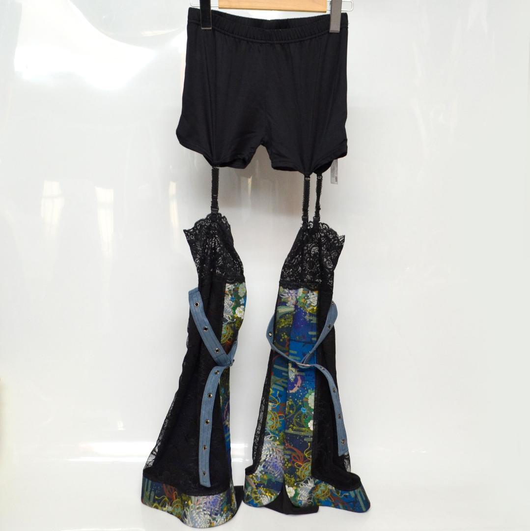 未使用★キューティーフラッシュ　和柄レッグ付きショートパンツ　M　和ロリ