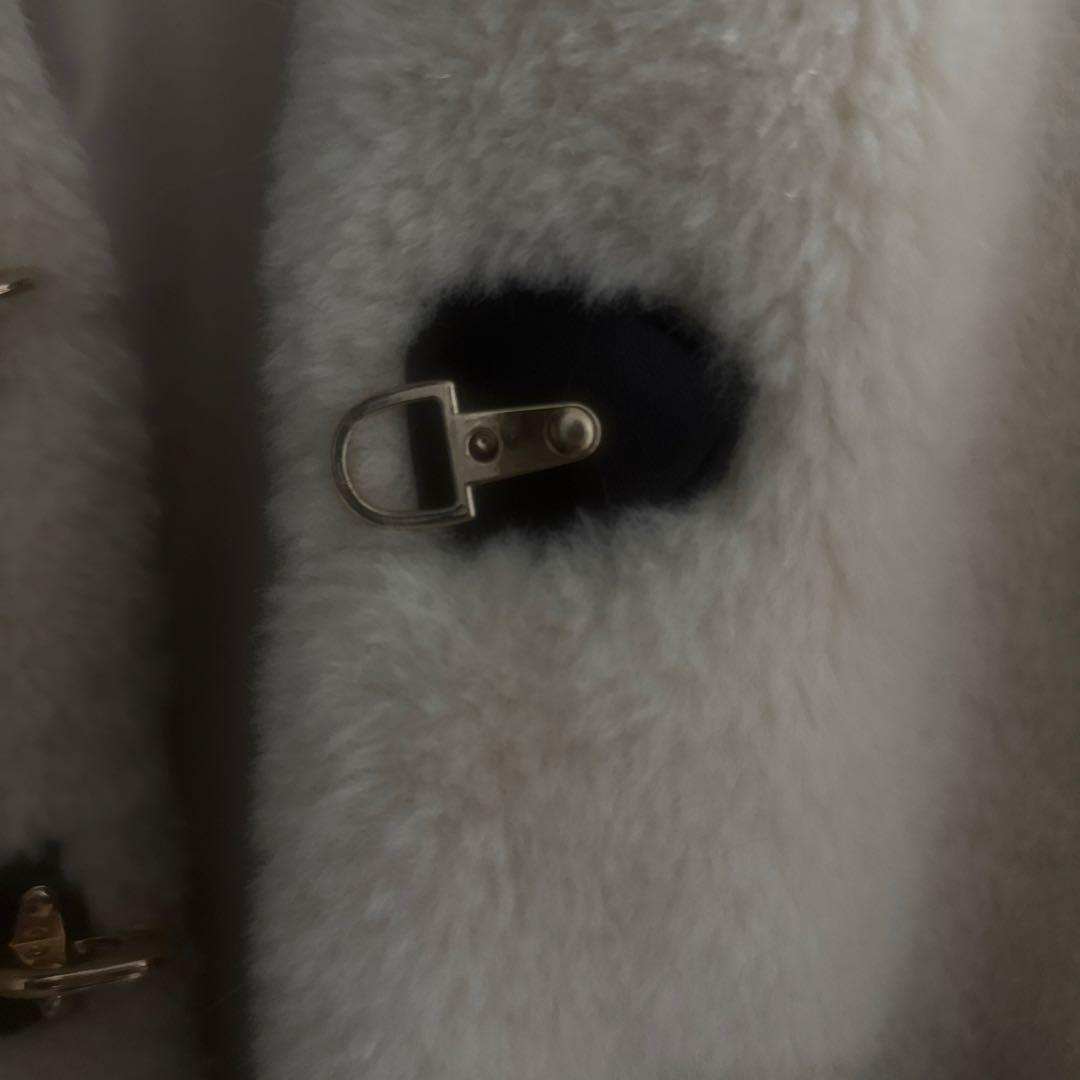 即日配送　 ZARA フェイクボアジャケット ロブスター クラスプ　sサイズ