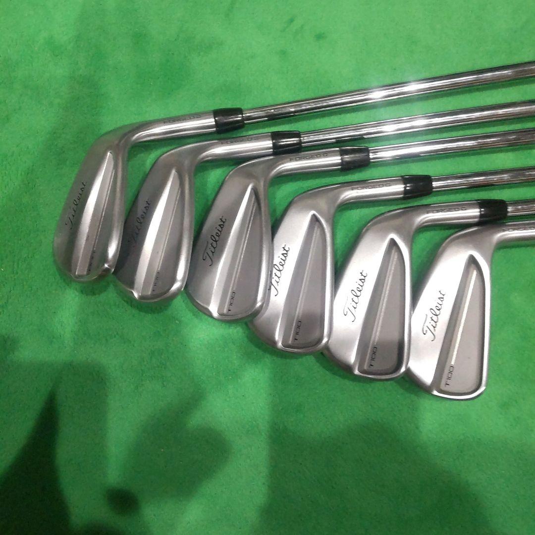 【最終値下】タイトリストT100 2025 5〜P 6 プロジェクトx6.5