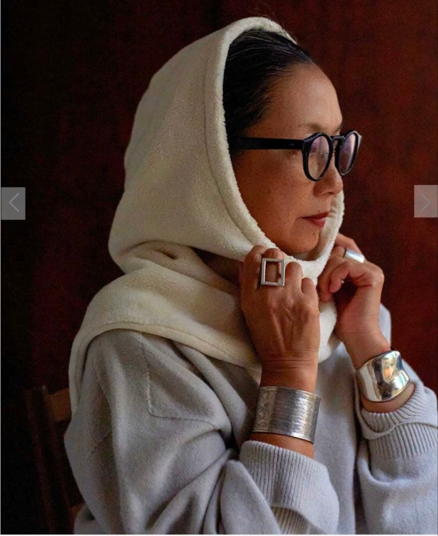 KO by nanadecor オーガニックコットンファーバラクラバ