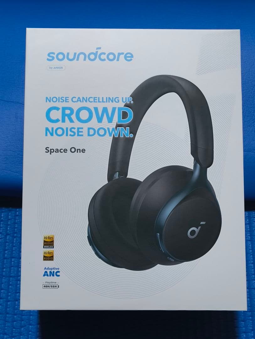 【新品未使用】soundcore Space One ワイヤレスヘッドホン