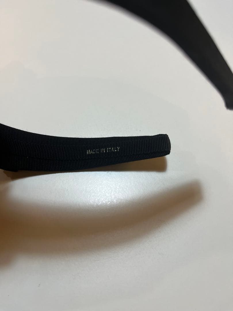 ブラックラインストーンヘアバンドセット