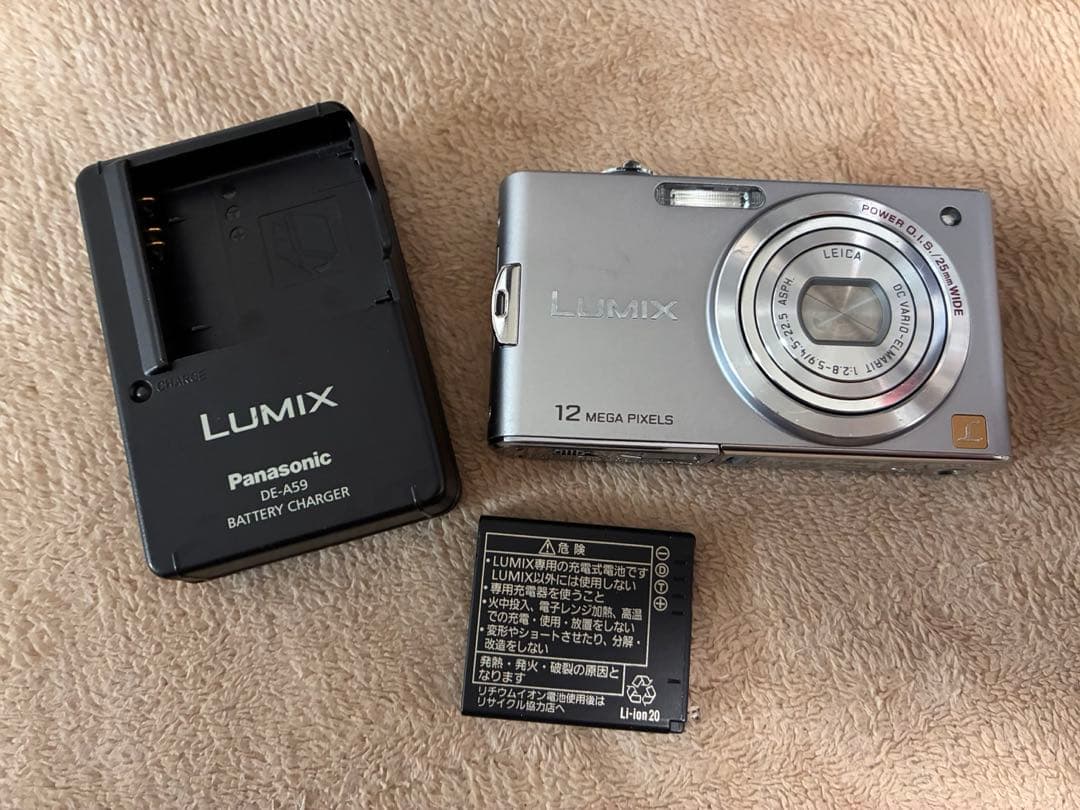 パナソニック LUMIX DMC-FX60 動作確認済み デジタルカメラ
