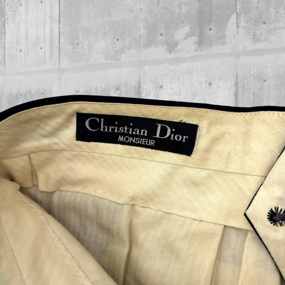 【極美品】Dior　クリスチャンディオール　スーツ　セットアップ　ジャケット　黒