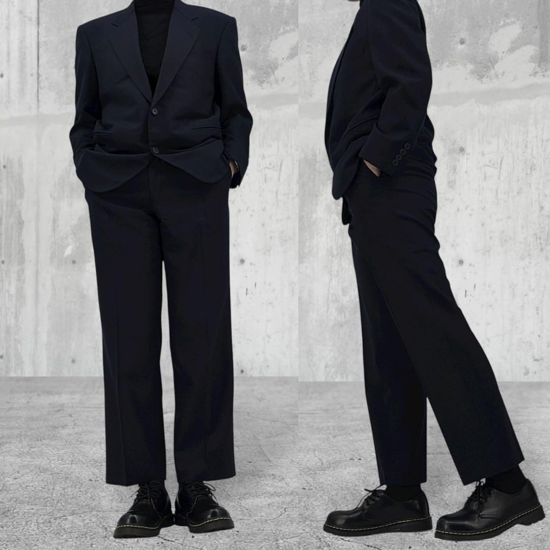 【極美品】Dior　クリスチャンディオール　スーツ　セットアップ　ジャケット　黒