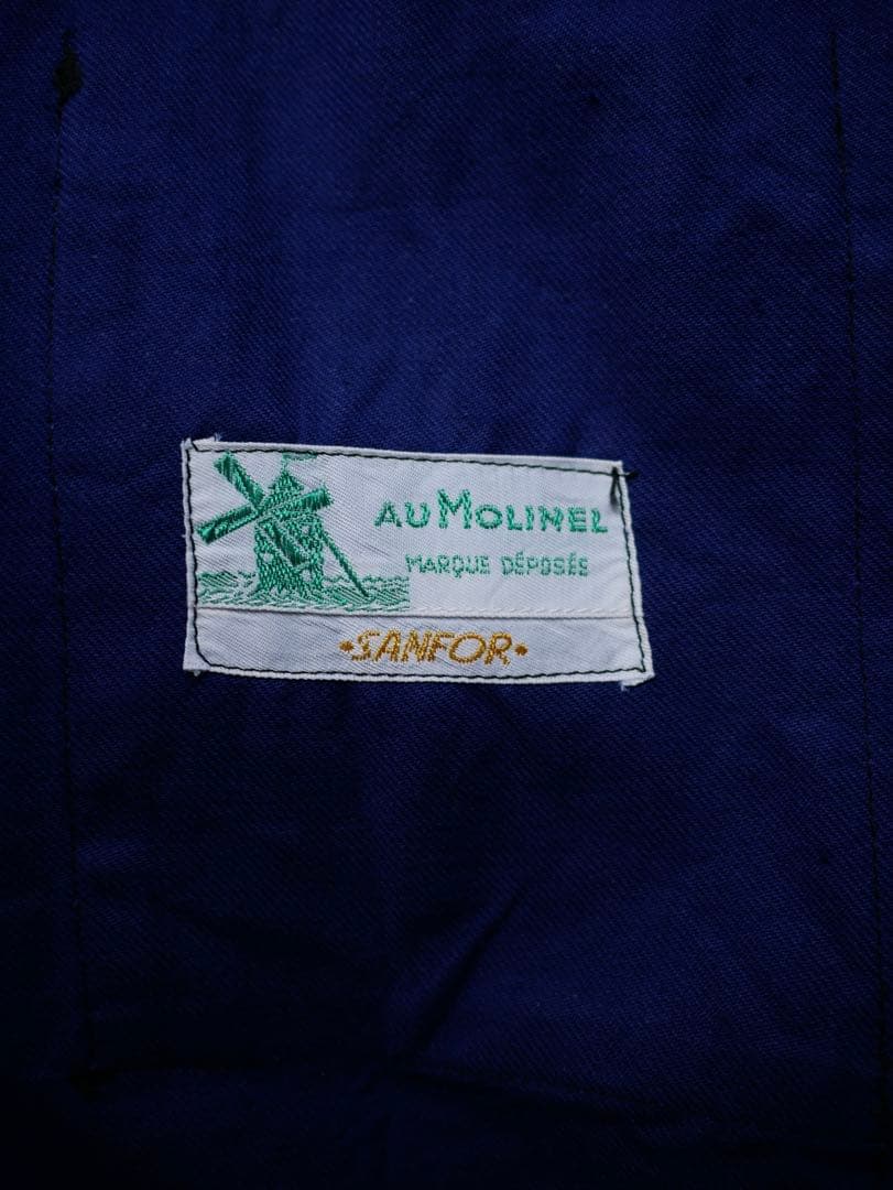 ジャケット・アウター 60s Au Molinel Cotton Twill Work Jacket