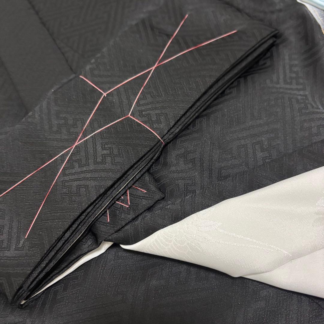 《新品 日本製 》漆黒 豪華爛漫金箔技法 お宮参り 産着 祝着 新品たとう紙付