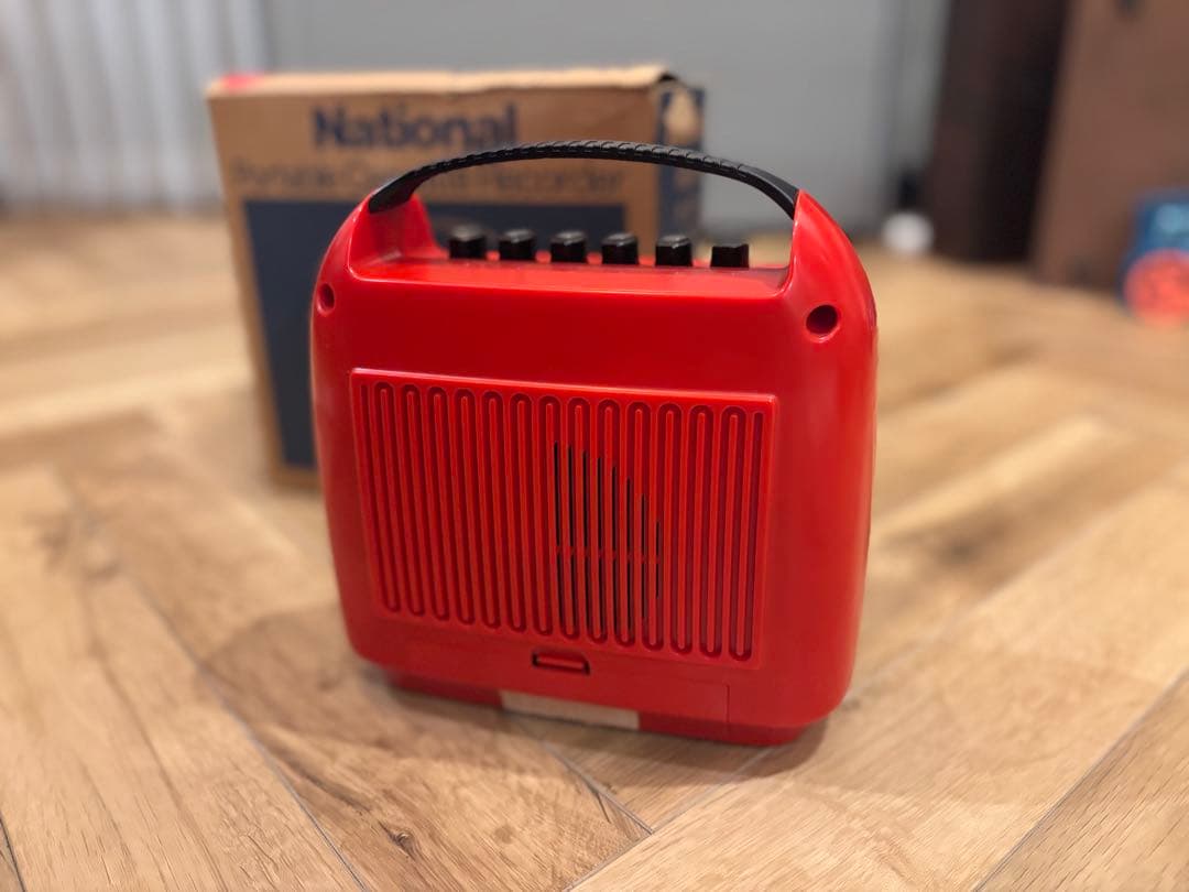 昭和レトロ National かぺっと RQ-304 実働 箱 説明書等付き