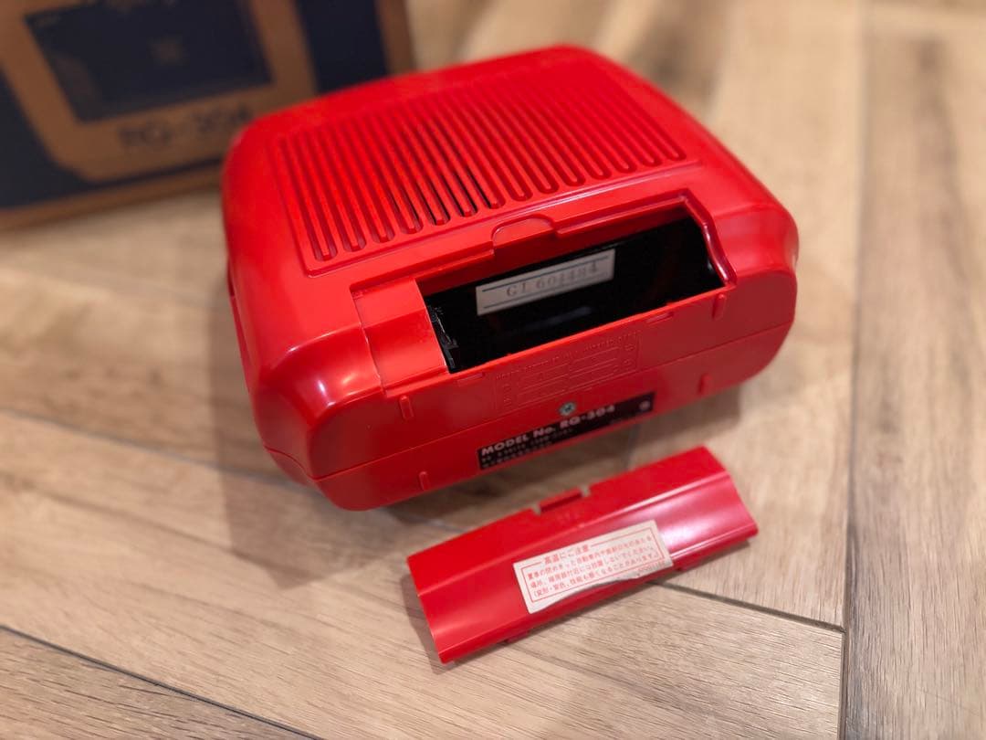 昭和レトロ National かぺっと RQ-304 実働 箱 説明書等付き