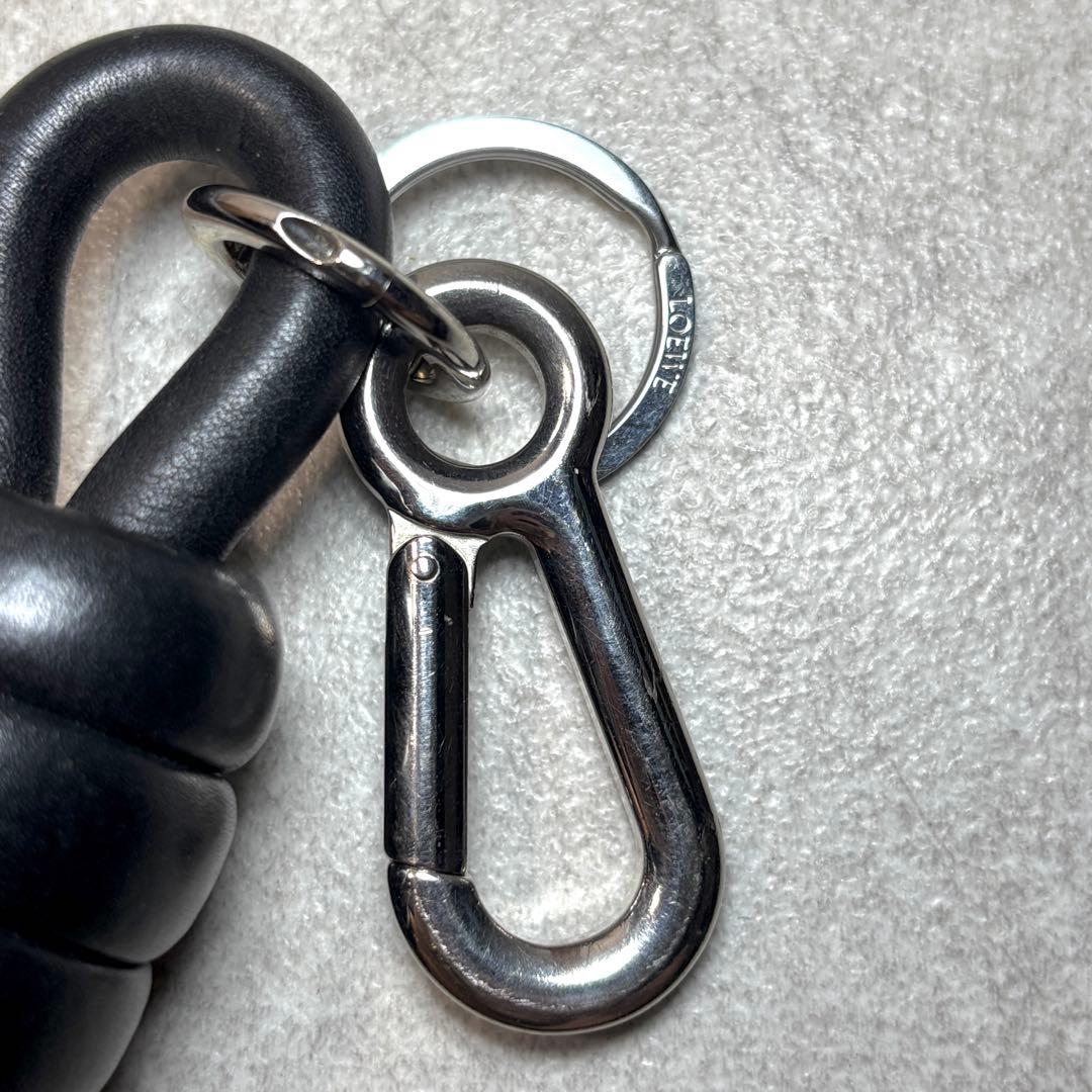 LOEWE ロエベ ノットキーリング　ブラック