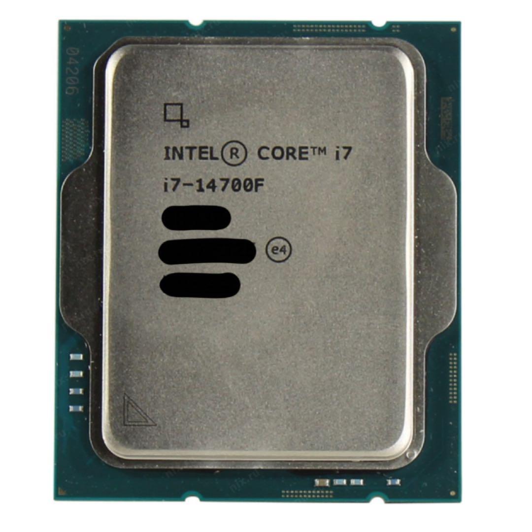intel i7 14th 14700 f 20c 28t 美品 動作確認済み