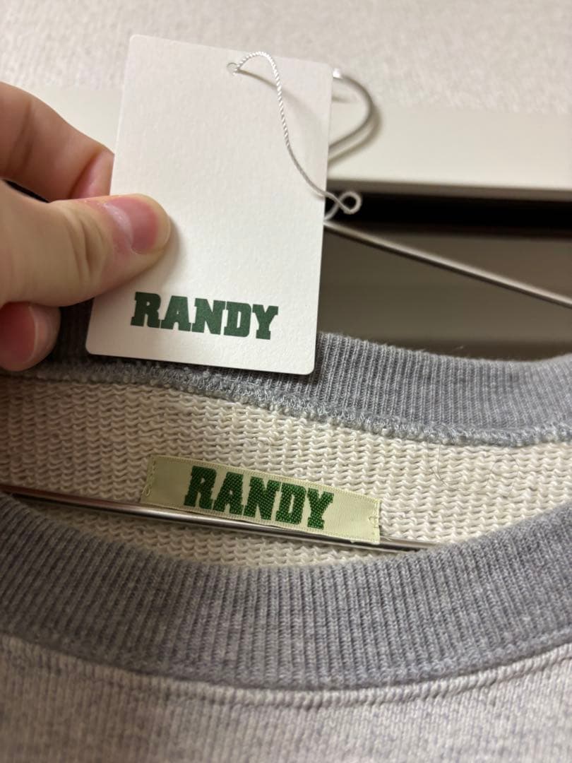 Randy スウェット 25ss